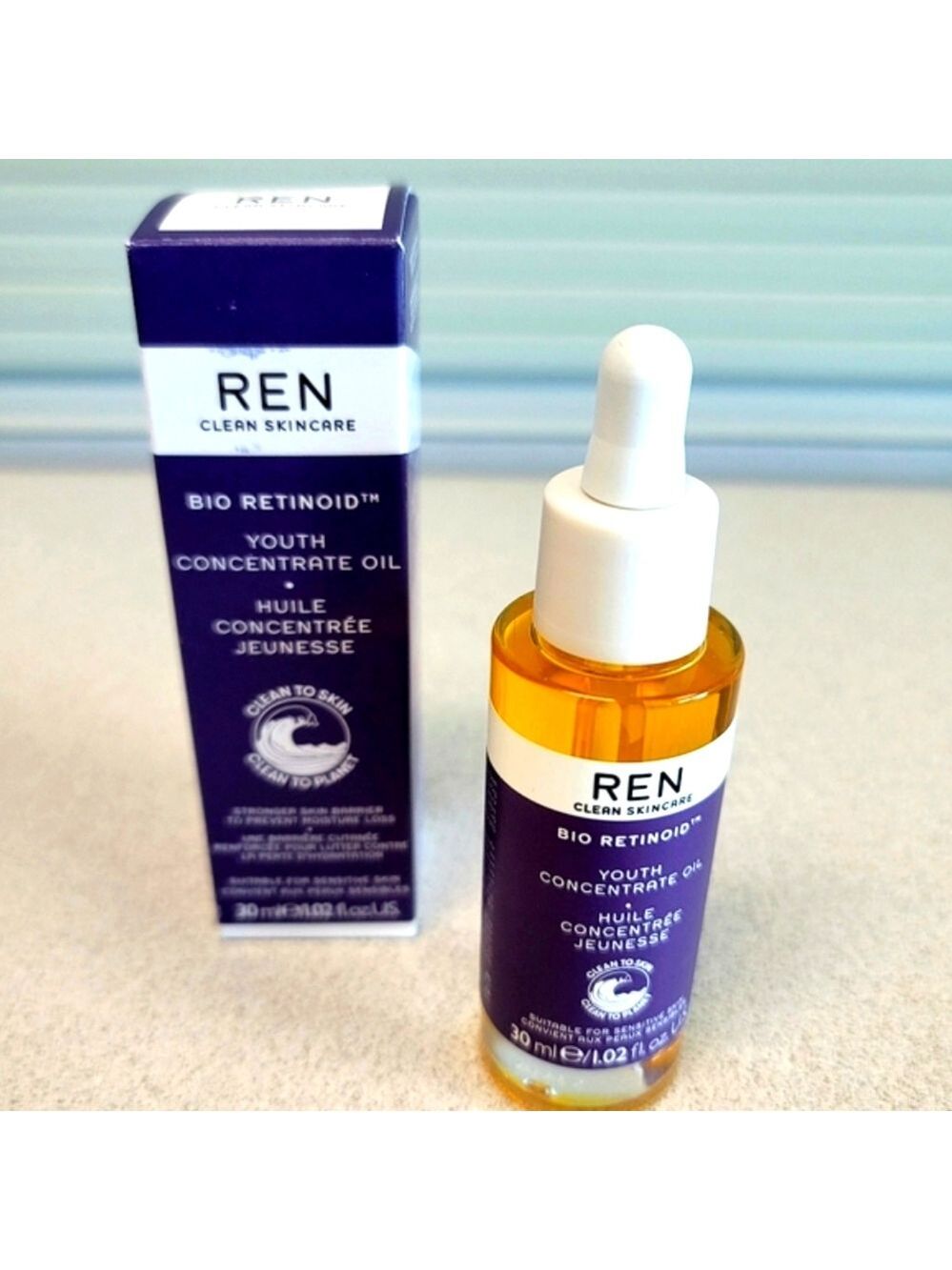 NEW Ren Clean Skincare Bio Retinoid™ Youth Concentrate Oil 30 ml